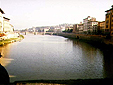 Il fiume Arno a Firenze